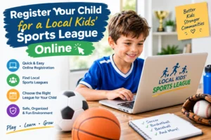 Register Your Child for a Local Kids' Sports League Online
