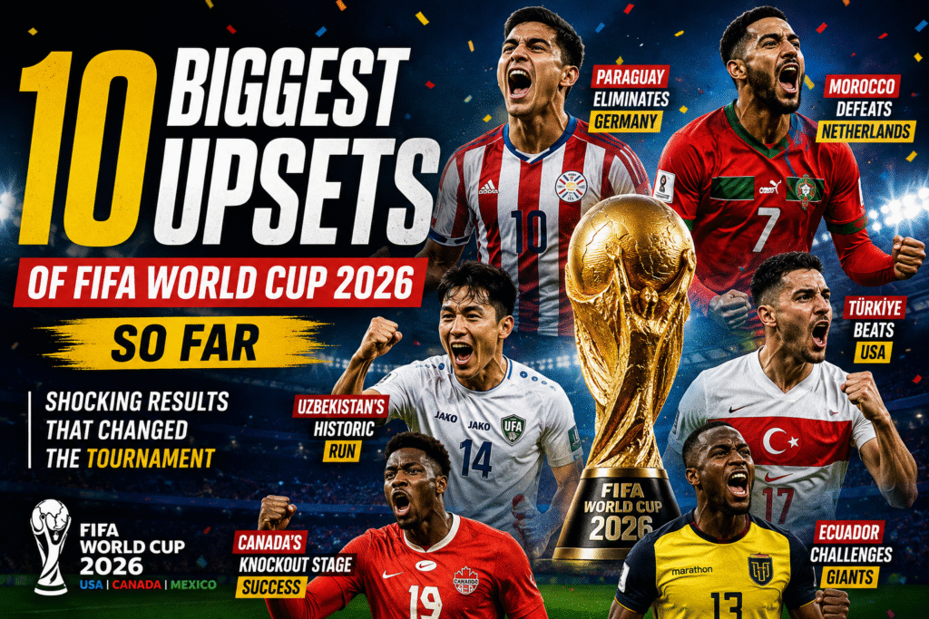 10 Biggest Upsets of FIFA World Cup 2026 So Far
