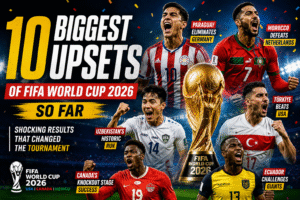 10 Biggest Upsets of FIFA World Cup 2026 So Far