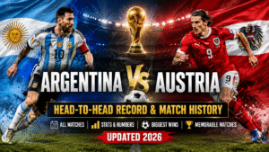 Argentina vs Austria Head-to-Head Record, Stats & Match History
