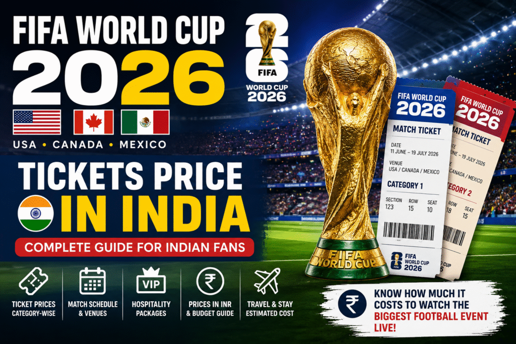 FIFA World Cup 2026 tickets price in India