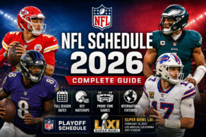 NFL Schedule 2026