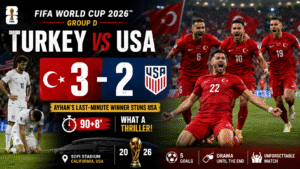 Turkey vs USA FIFA World Cup 2026 Delivers Another Classic