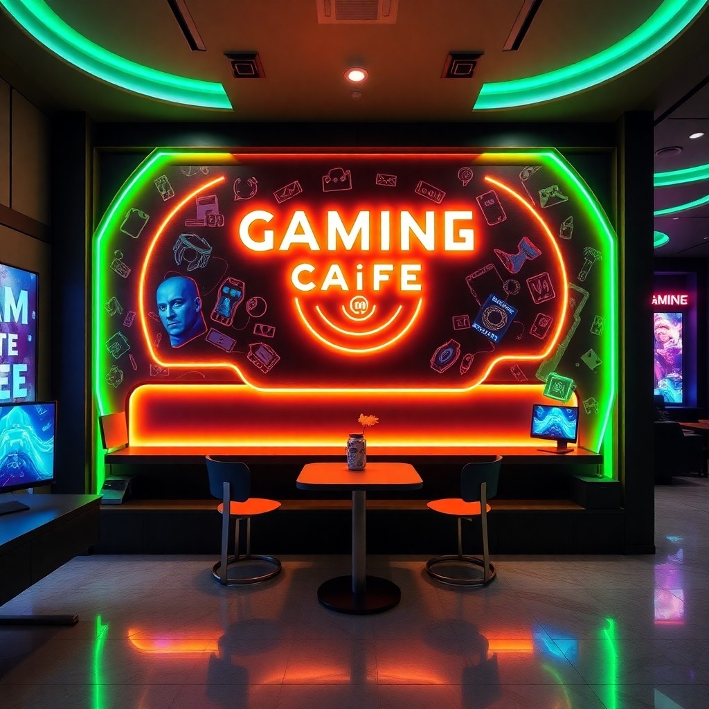 gaming cafe