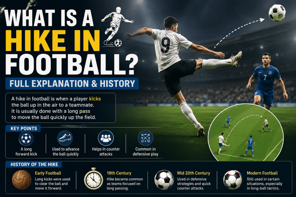 What Is a Hike in Football Full Explanation & History