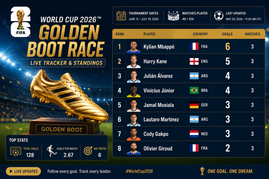 World Cup 2026 Golden Boot Race