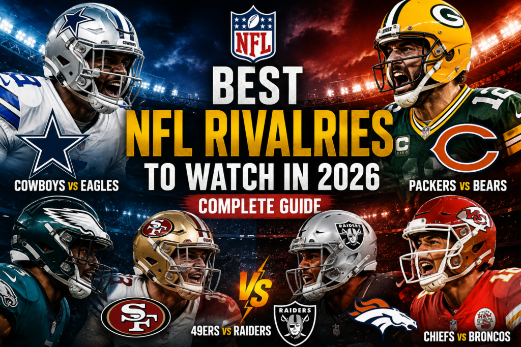 Best NFL Rivalries to Watch in 2026 Complete Guide