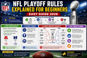 NFL Playoff Rules Explained for Beginners (Easy Guide 2026)