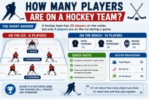 How Many Players Are on a Hockey Team? 