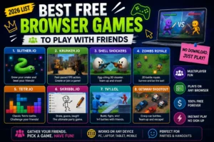 Best Free Browser Games to Play With Friends (2026 List)