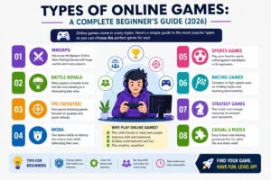 Types of Online Games: A Complete Beginner's Guide (2026)