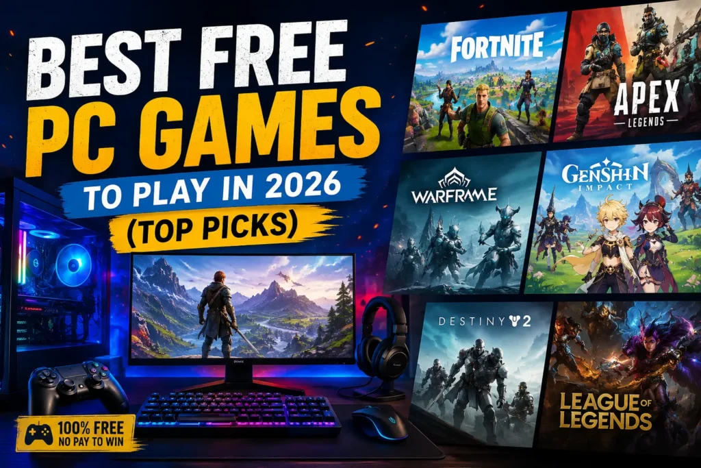 Best Free PC Games to Play in 2026 (Top Picks)