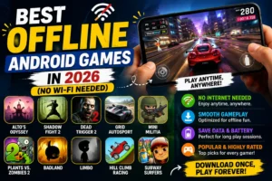 Best Offline Android Games in 2026 (No Wi-Fi Needed)