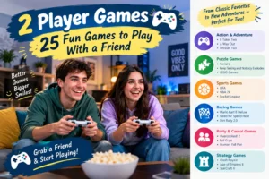 2 Player Games: 25 Fun Games to Play With a Friend