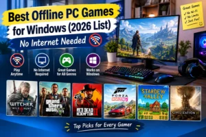 Best Offline PC Games for Windows (2026 List) – No Internet Needed