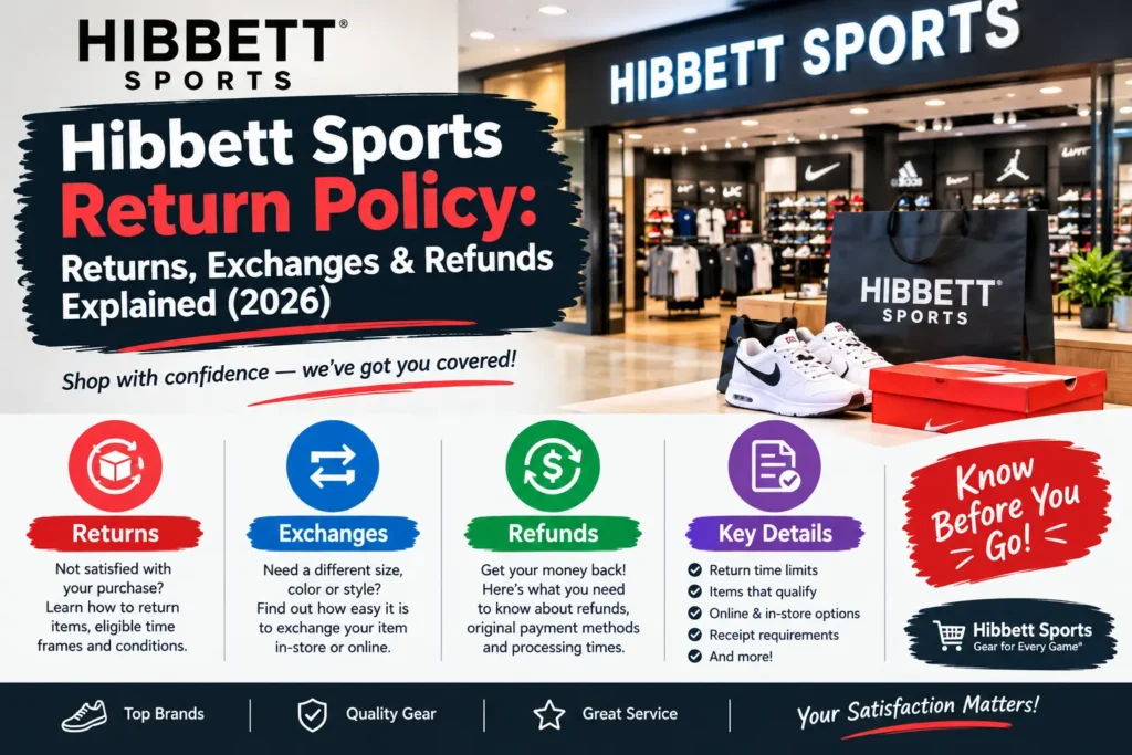 Hibbett Sports Return Policy: Returns, Exchanges & Refunds Explained (2026)