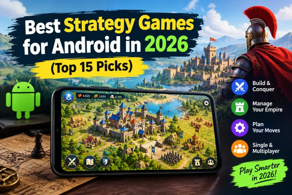 Best Strategy Games for Android in 2026 (Top 15 Picks)
