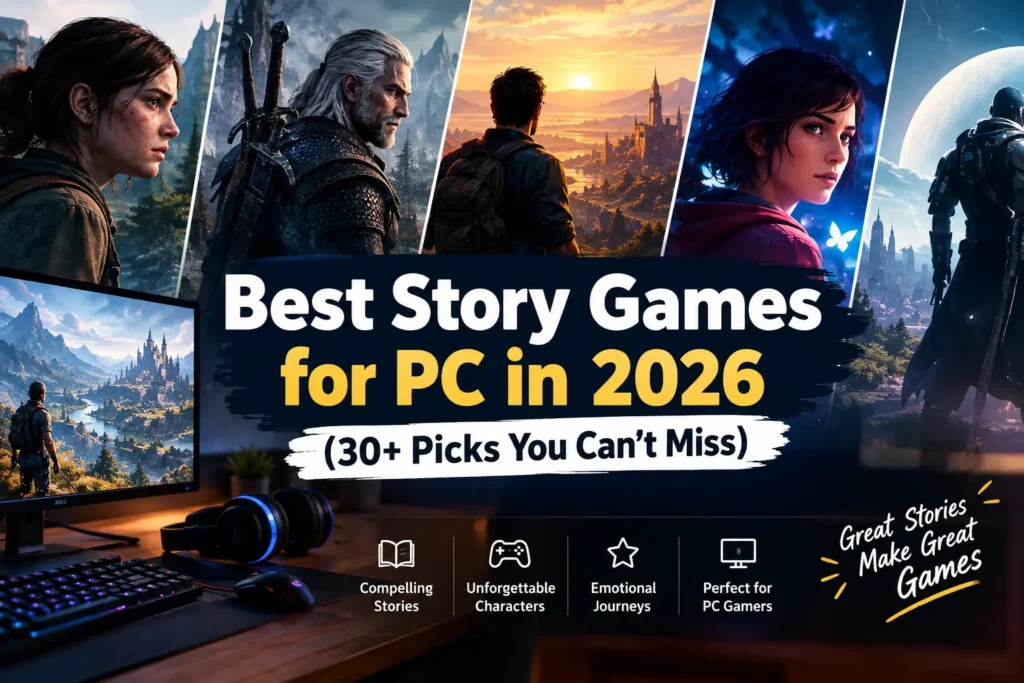 Best Story Games for PC in 2026 (30+ Picks You Can't Miss)