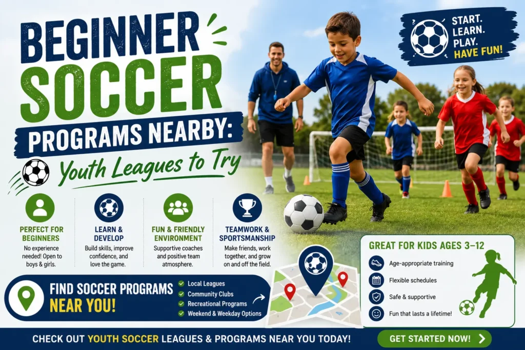Beginner Soccer Programs Nearby: Youth Leagues to Try