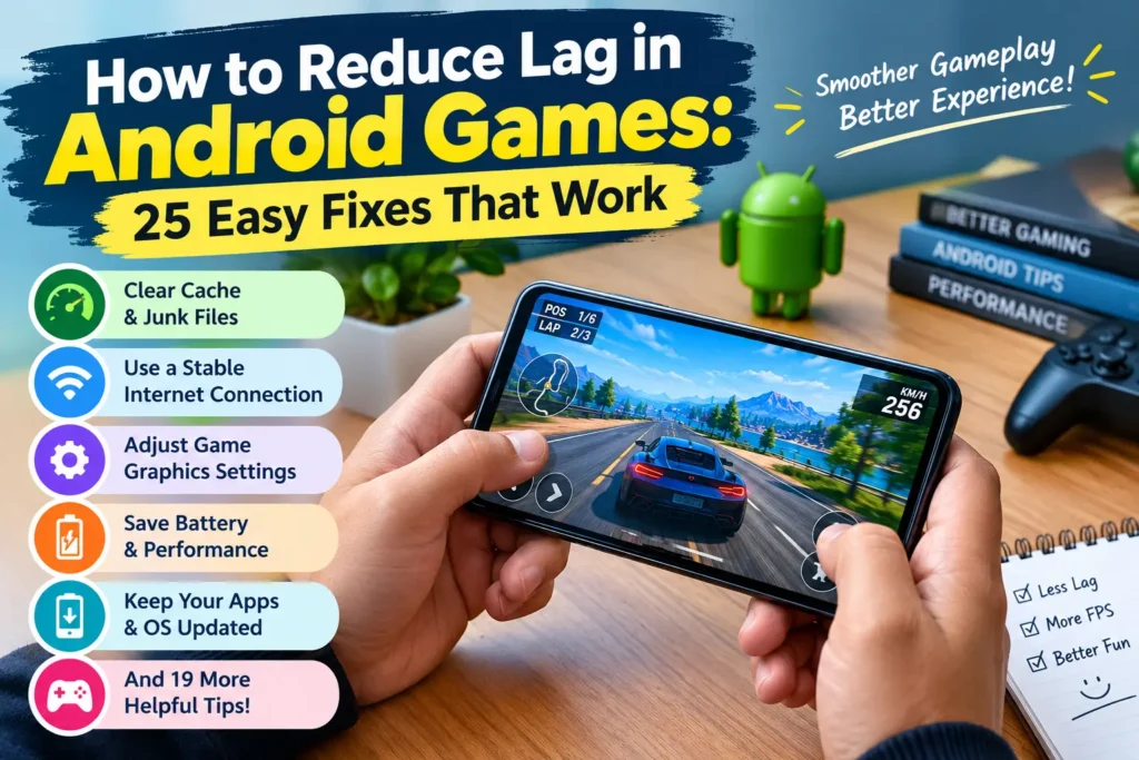 How to Reduce Lag in Android Games: 25 Easy Fixes That Work