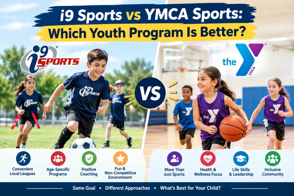 i9 Sports vs YMCA Sports: Which Youth Program Is Better?