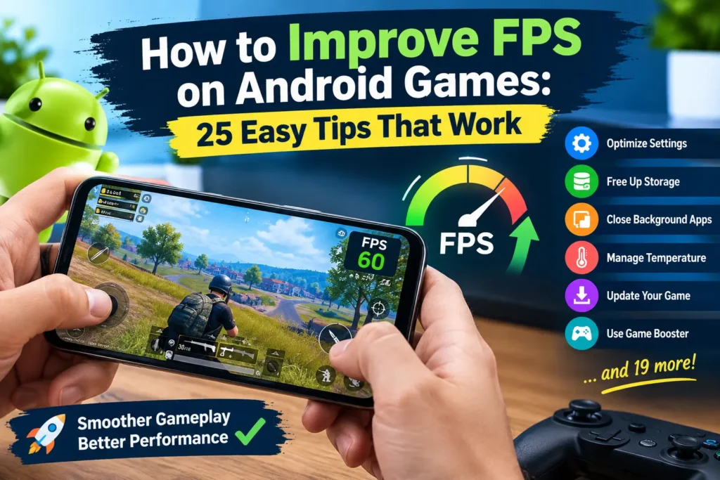 How to Improve FPS on Android Games: 25 Easy Tips That Work