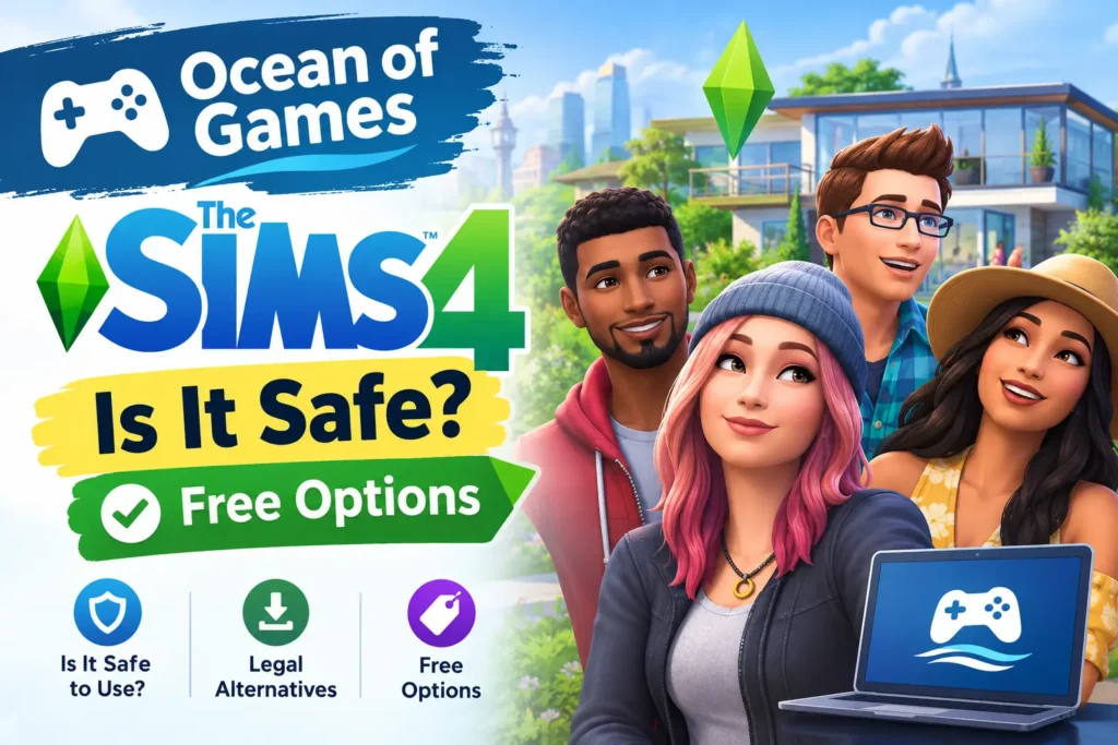 Ocean of Games The Sims 4: Is It Safe? Free Options