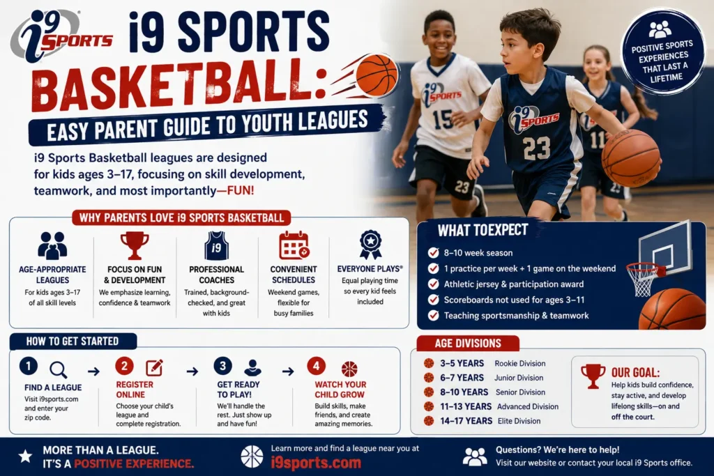 i9 Sports Basketball: Easy Parent Guide to Youth Leagues